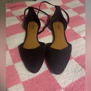 Black flats-size 9.5